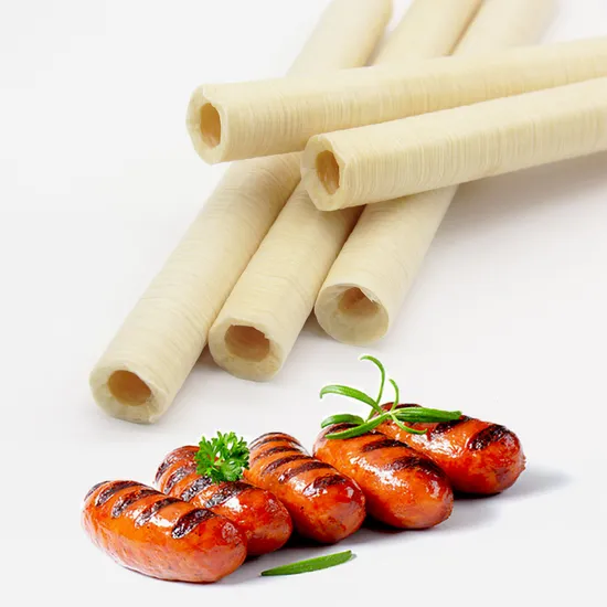 Caliber 19mm Caliber 20mm Edible Boiled Collagen Sausage Casings - Boiled Collagen  Casings, Collagen Sausage Casings | Made-in-China.com