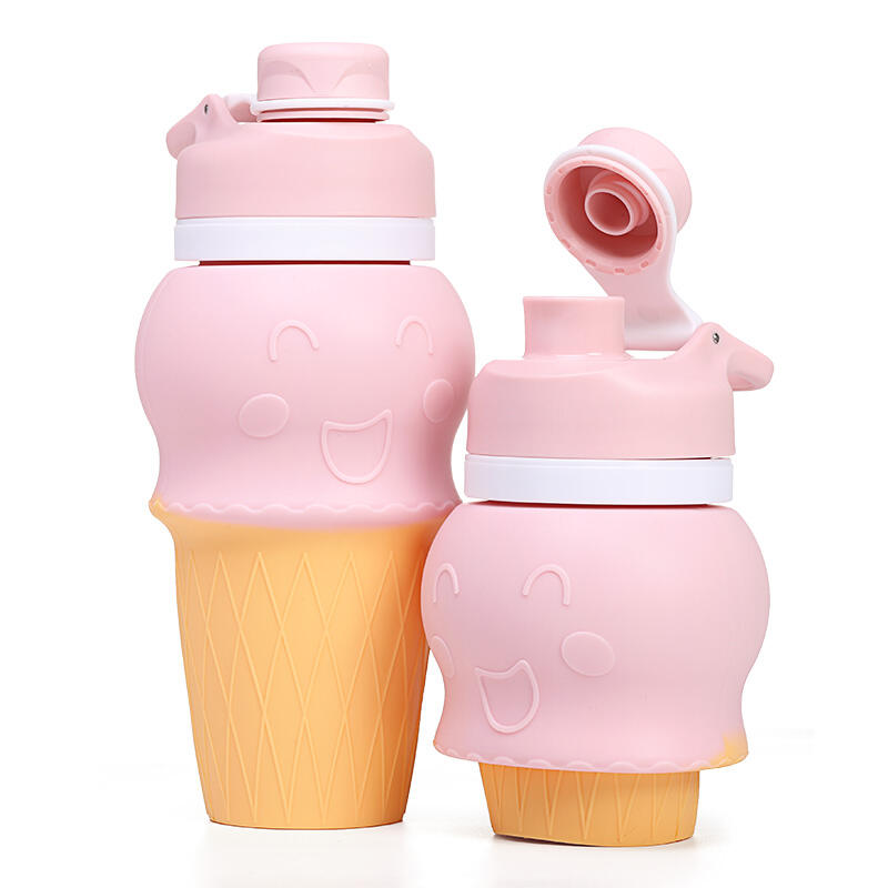 Childrens Unique Bottle | Silicone Collapsable Water Bottle