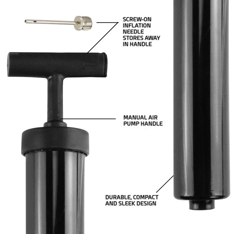 6 8 10 12 inch ball hand volleyball basketball soccer ball air pump with needle details