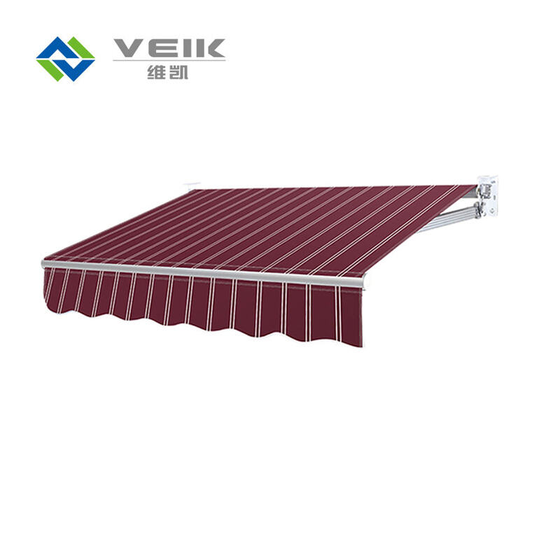 Outdoor Aluminum Frame Full Cassette Retractable Awnings