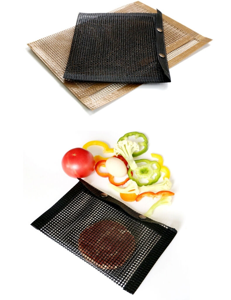 How Does Non-Stick BBQ Mesh Improve Flavor and Texture in Grilled Foods?
