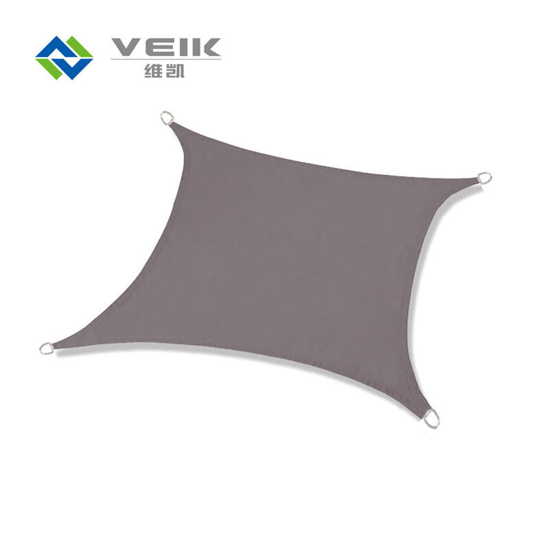 Custom Size Waterproof Outdoor Triangle Sunshade Sail Awning Fabric 2*3m