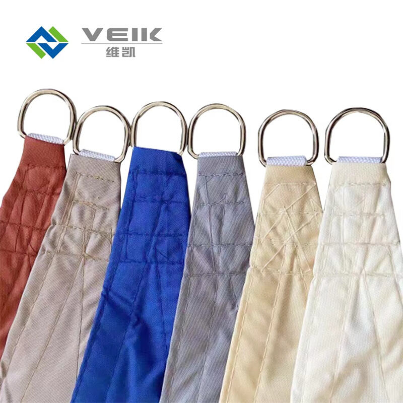 Custom Size Waterproof Outdoor Triangle Sunshade Sail Awning Fabric 2*3m