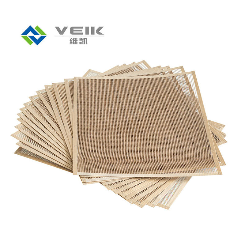 Nonstick PTFE Coated Fabric BBQ Mesh Grilling Mat