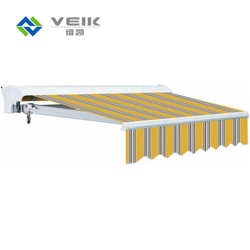 Outdoor Aluminum Frame Full Cassette Retractable Awnings