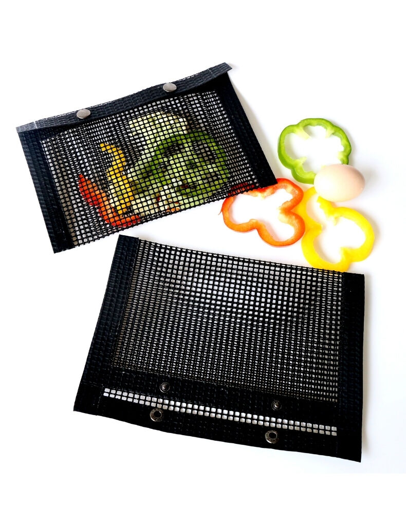 How BBQ Mesh Grill Bags Solve Common Grilling Issues?