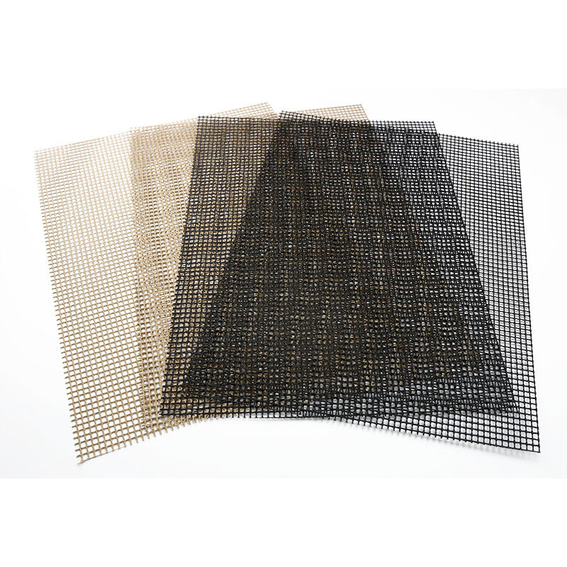 Nonstick PTFE Coated Fabric BBQ Mesh Grilling Mat