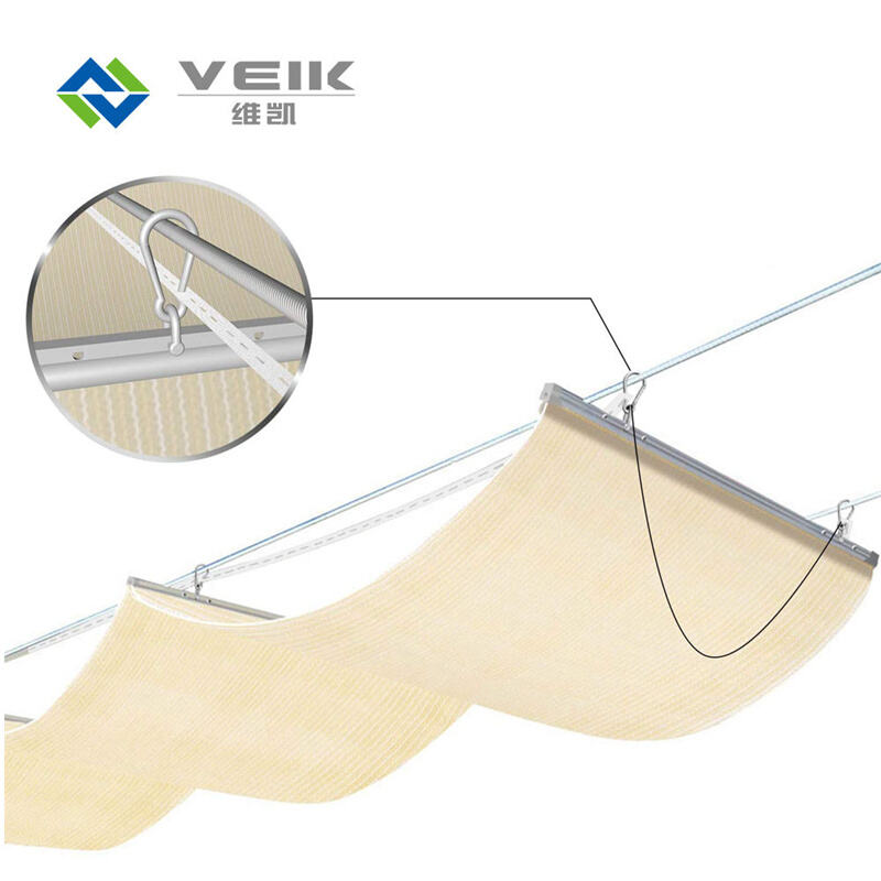 UV Resistance Wave Shade Sunshade Cloth Nets Shading