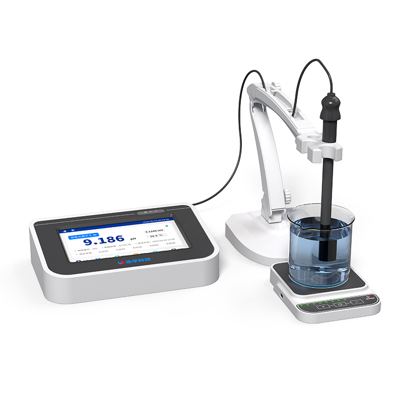 Kifaa cha kupima ubora wa maji katika maabara kwa vituo vingi: pH/ORP/jiwe/viongozi/ujasiri LH-E4ISE