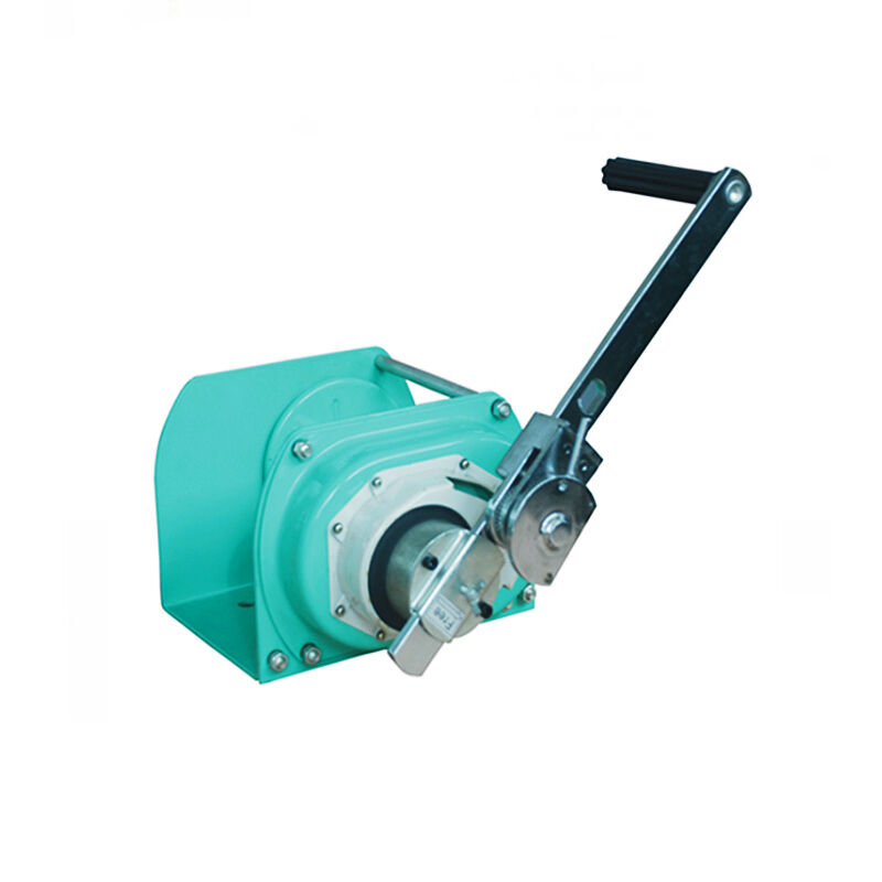 Allman 1 ton Heavy Duty Manual Hand Winch With Wire Rope for Cable Pulling