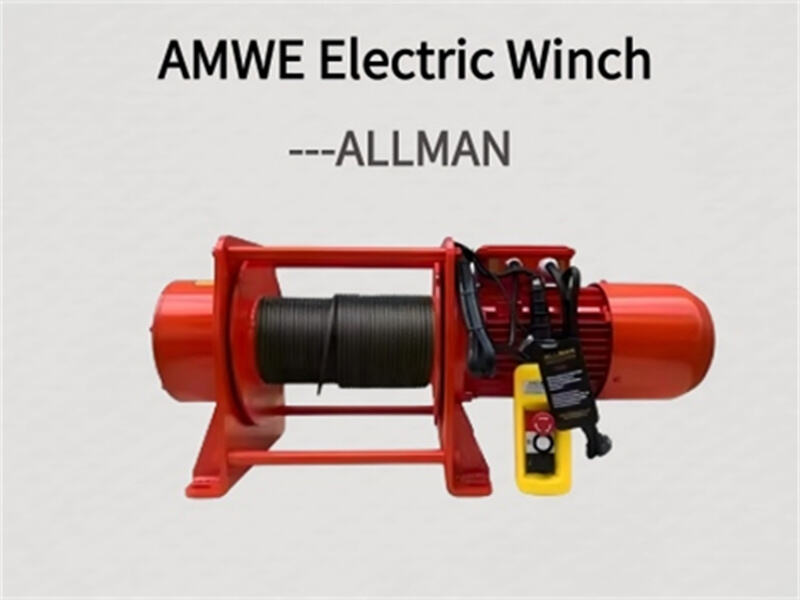 I regret not knowing ALLMAN electric winch earlier.