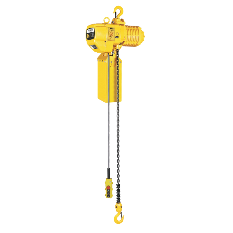 ALLMAN AMEH Fixed Type 1Ton M4 Wroking Class Electric Chain Hoist for Construction