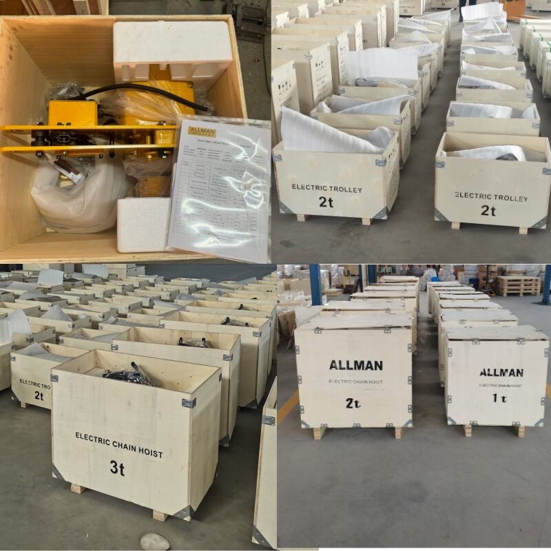 2-ton CE certified short headroom hoist chain  packing.jpg