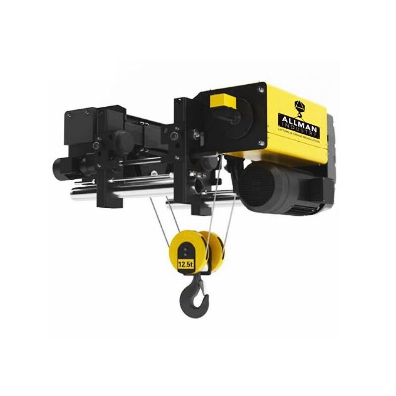 ALLMAN European Type Single Girder Electric Wire Rope Hoist for Crane