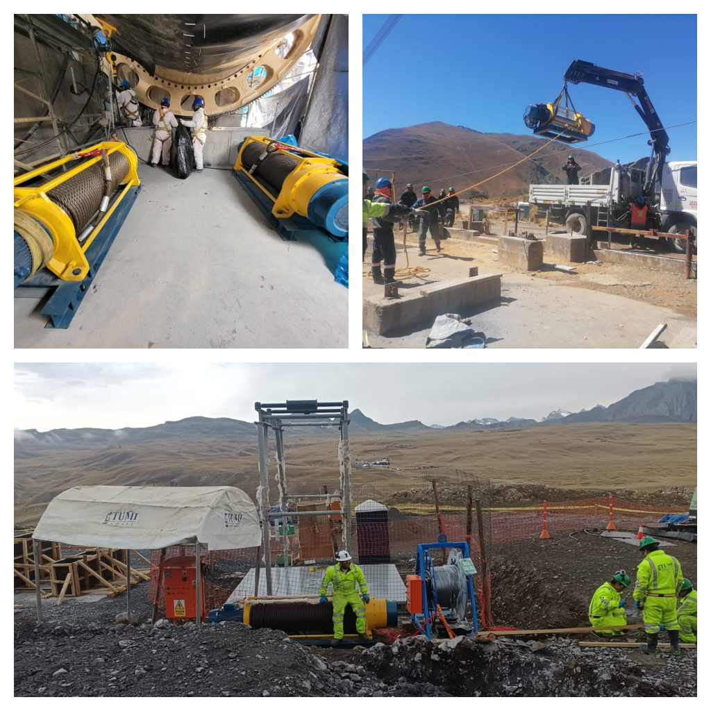 Big Tonnage Electric Winch