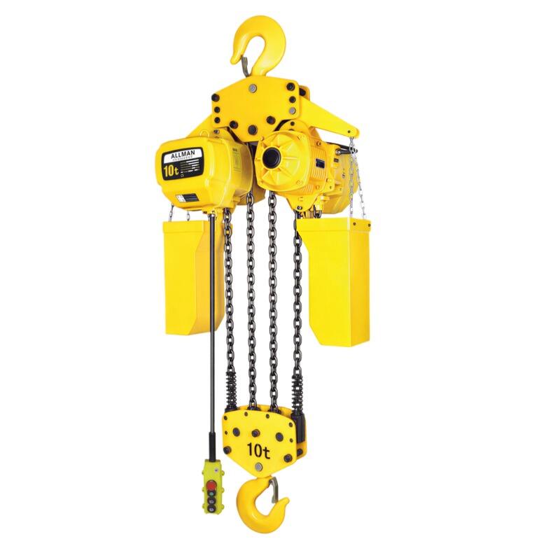 ALLMAN feste elektrische Kettenzug-Ausführung – 10 Tonnen, 380 V, 50/60 Hz, 3-Phasig