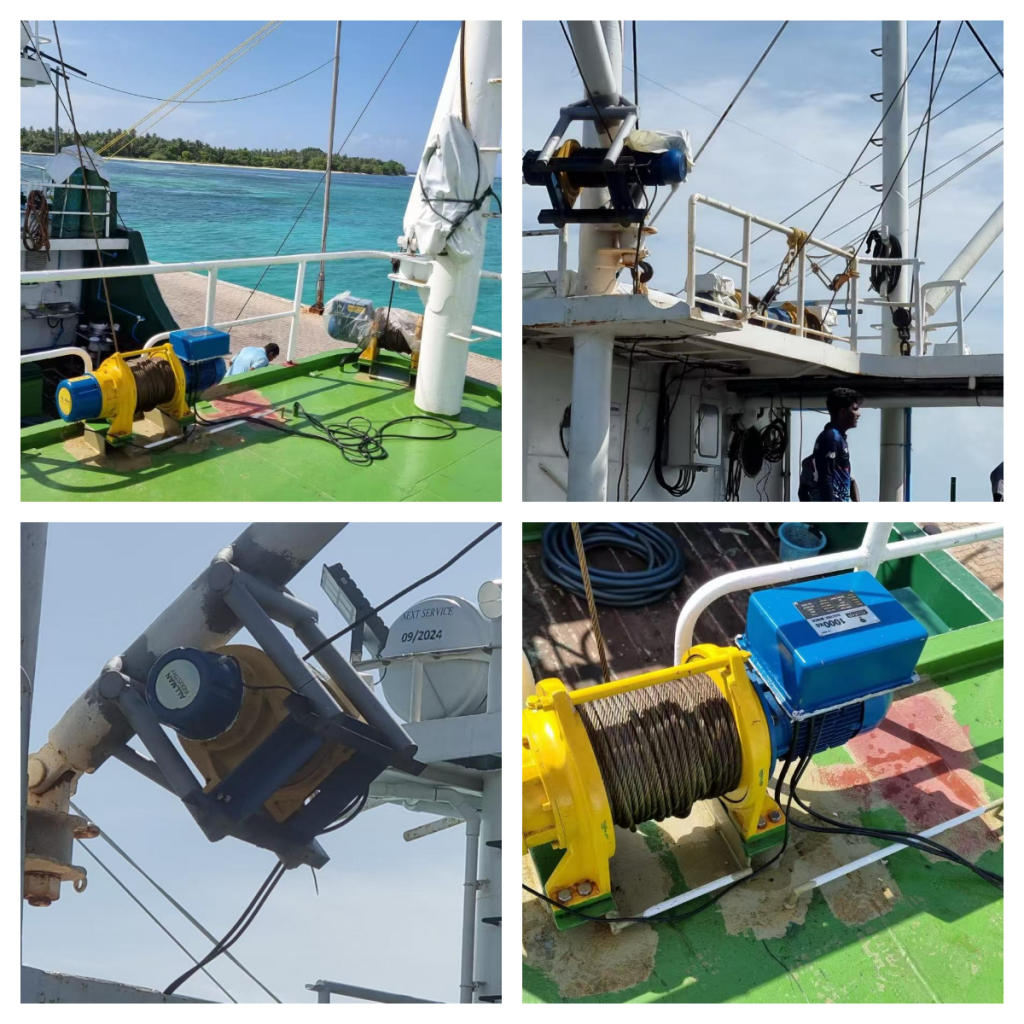 Customized Marine Used Electric Winch