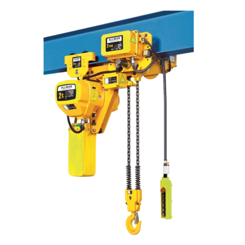 ALLMAN AMEH Low Headroom Type 1Ton Electric Chain Hoist CE Certified for Workshop Warehouse Factory