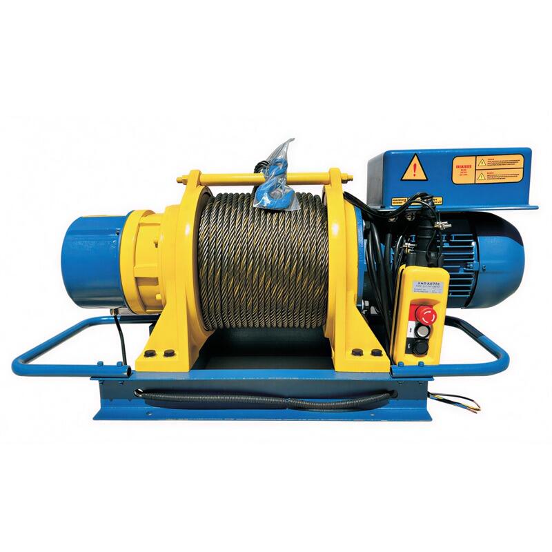 ALLMAN AMW-S 1.6Ton 220V 380V 3Ph Electric Winch with WER Motor for Construction Site