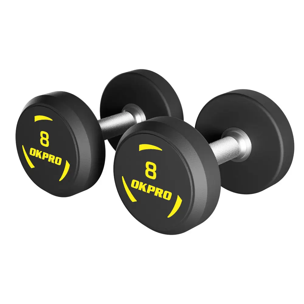 How Do Commercial Urethane Dumbbells Enhance Client Experience?
