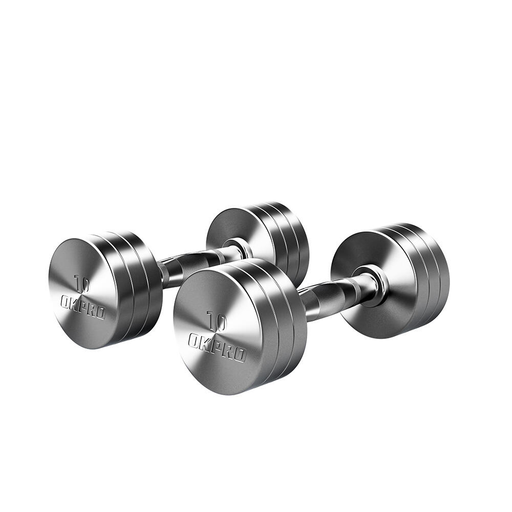 Gechromde Dumbbell - OK1025