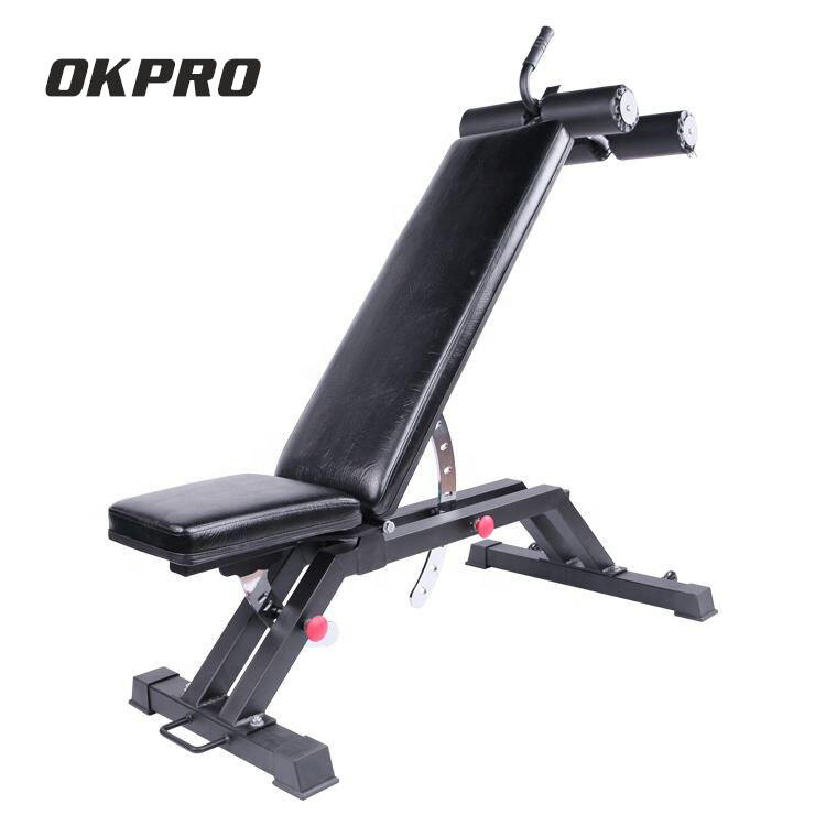 OKPRO Commercial Gym Equipment Adjustable Weight Bench