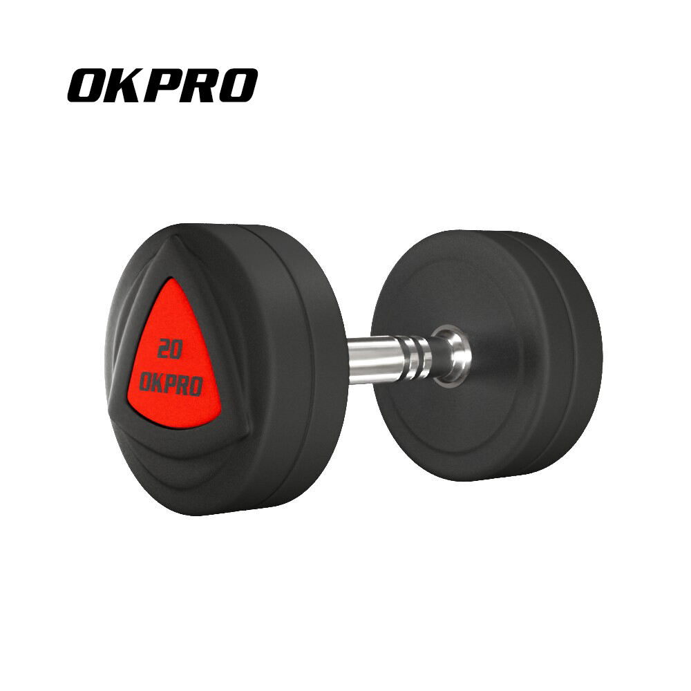 OKPRO Commercial Free Weights Custom Wholesale Custom Gym Fitness CPU Dumbbell