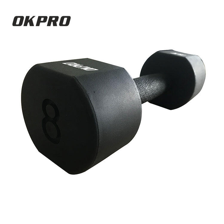 Wholesale Custom Logo Weights Dumbbell Set Gym Equipment PU Dumbbell