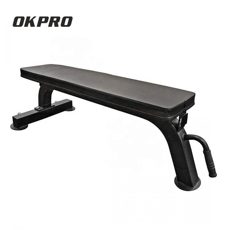 Fitness Gym Equipment Wholesale Training Fitness Press Weight Flat Bench