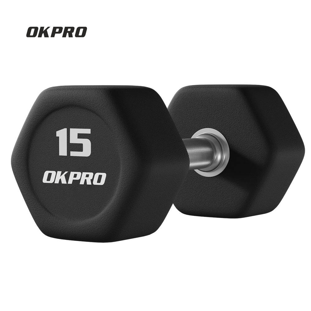 Free Weight Home Use Factory Wholesale Commercial Exercise PEV Gym Hex Dumbbell set