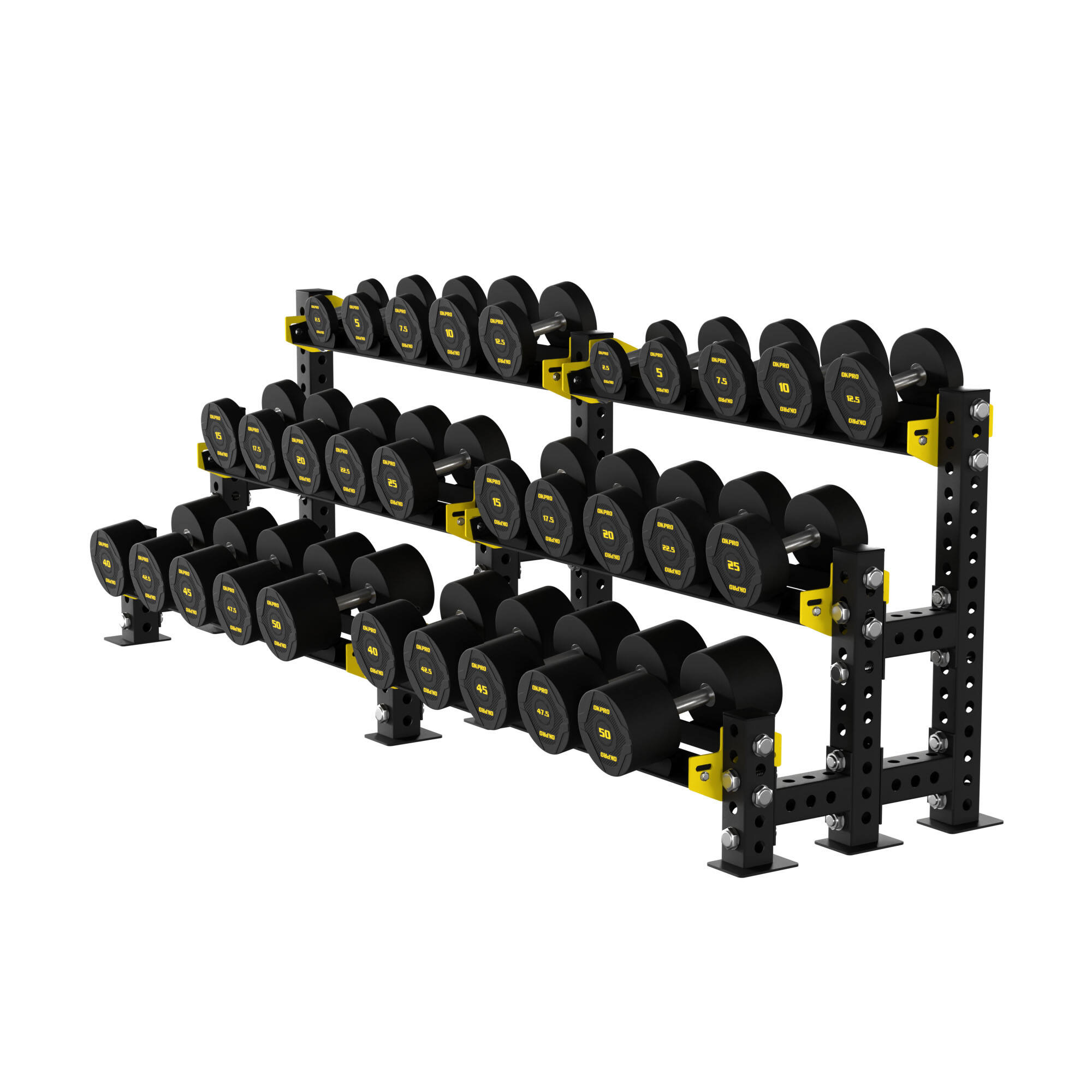 Commercial Dumbbell Rack