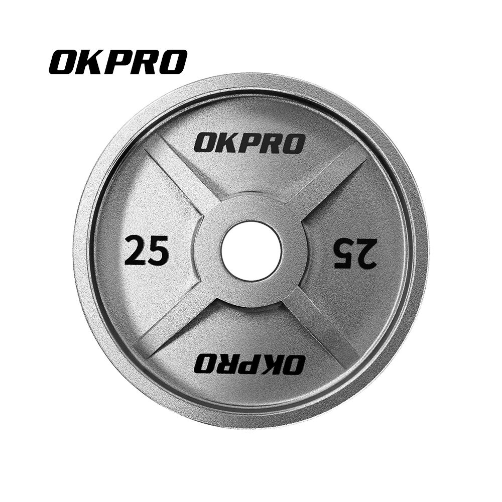 Commercial Gym Weight Plates OKPRO Cast Iron Weight Plate