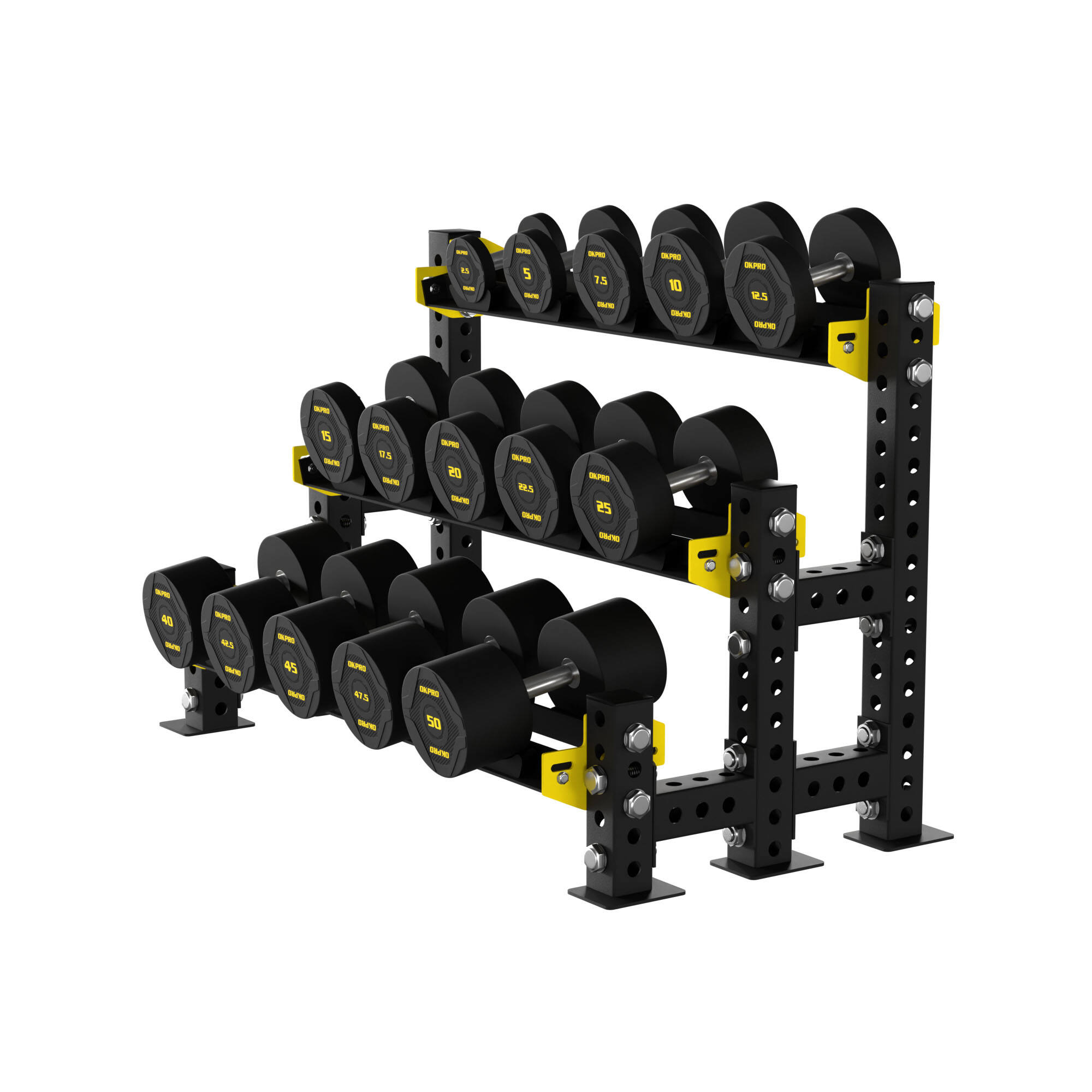 Commercial Dumbbell Rack