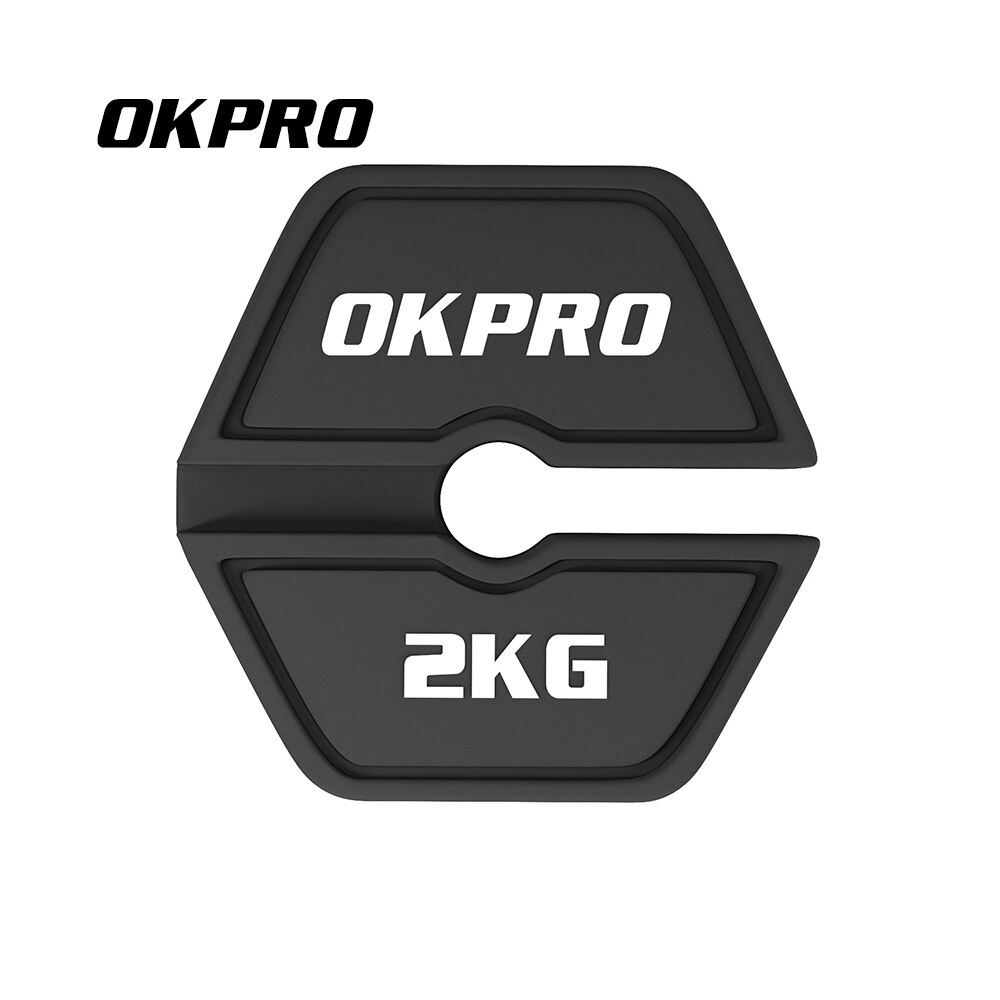 High Quality Commercial Strength Training Gym Equipment Rubber Weight Plate