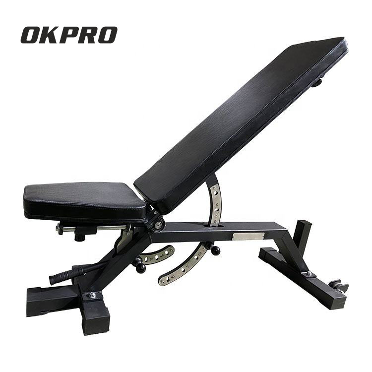 OKPRO Wholesale Fitness Equipment Commercial Weight Lifting Exercise Workout Bench For Home Gym