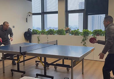 When Business Partners Become Ping Pong Opponents: A Friendship Match Celebrating 10 Years of Trust! 