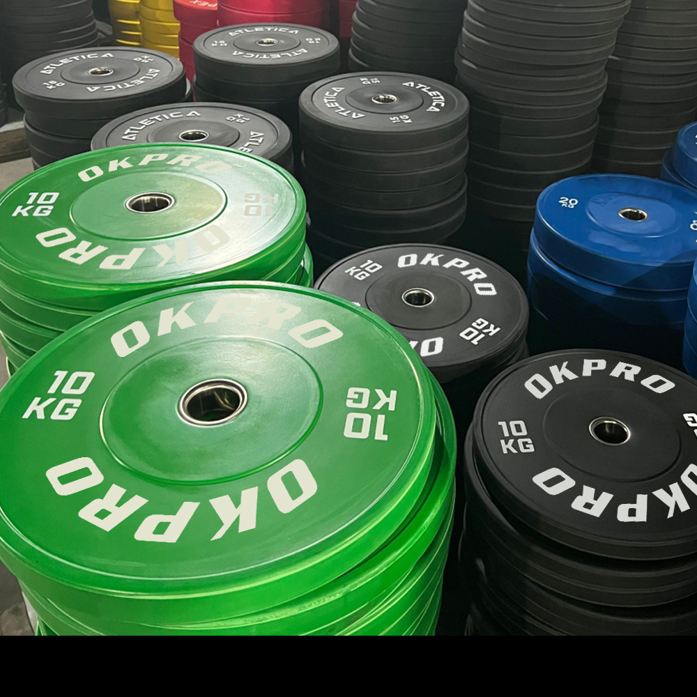 ¿Por qué las pesas de goma son imprescindibles en los gimnasios de entrenamiento olímpico?