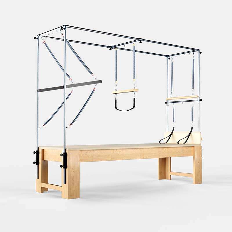 Wood Pilates Cadillac Reformer – Enhance Flexibility, Strength & Posture with Professional Design