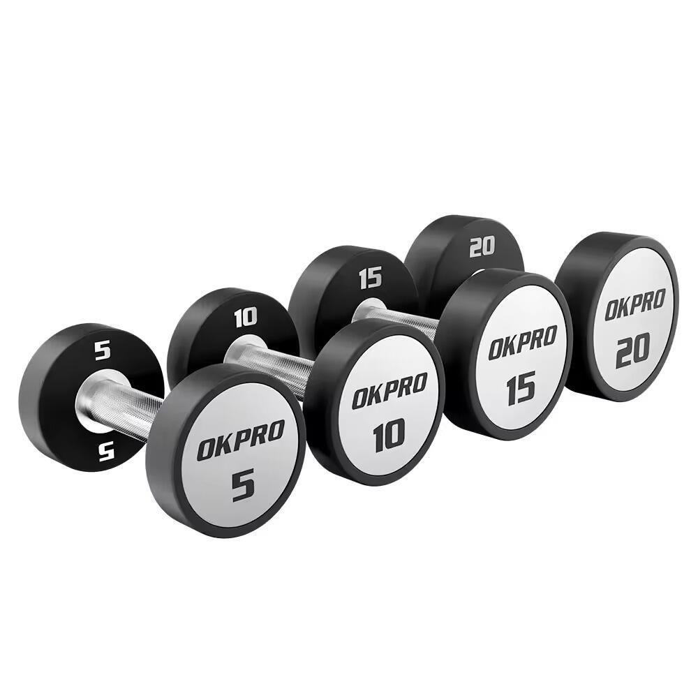 Manubri Commerciali Premium Pesanti per Tutti i Livelli di Fitness