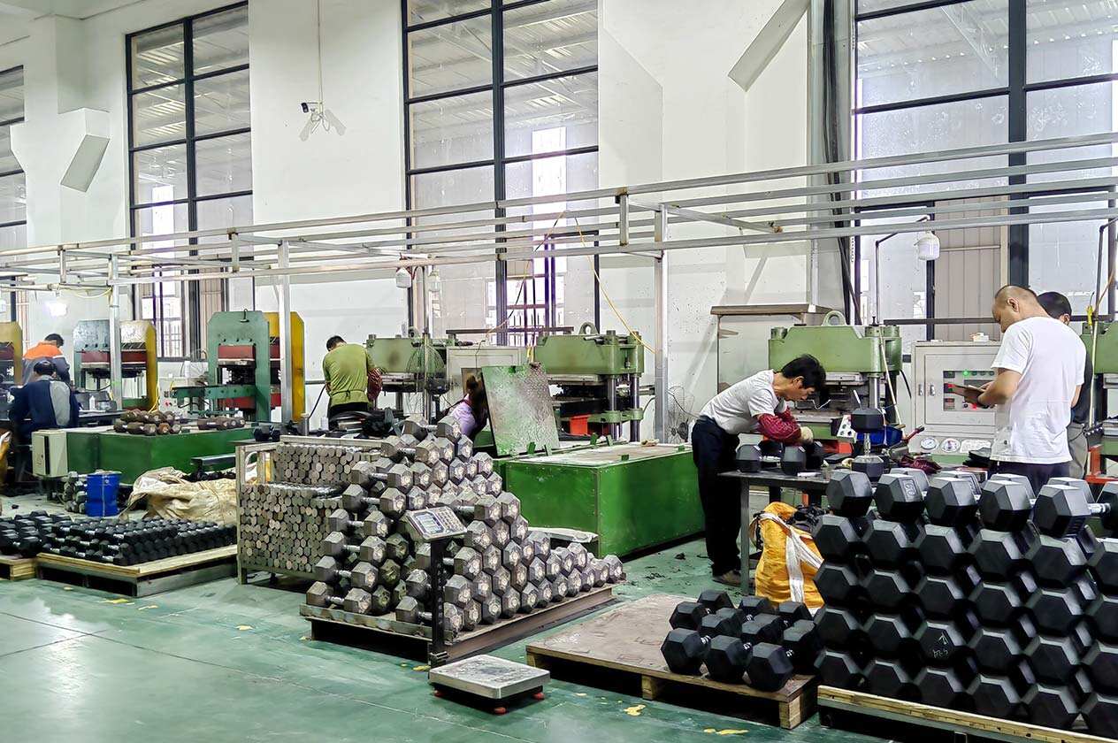 Fitness equipment factory