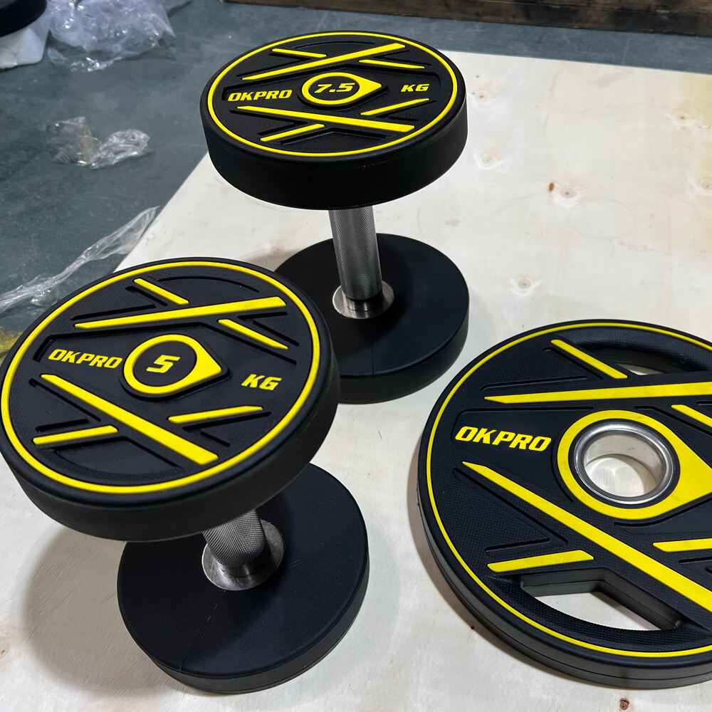 Urethane Dumbbells are Recommended for Their Durability.