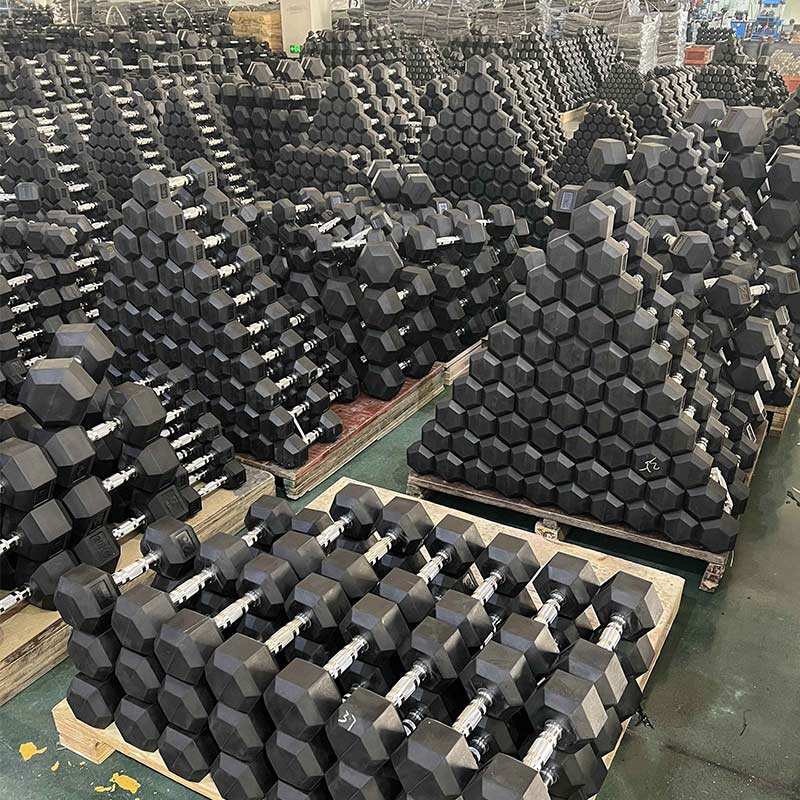 Scopri i Manubri Esagonali in Gomma Premium per le Tue Esigenze di Fitness