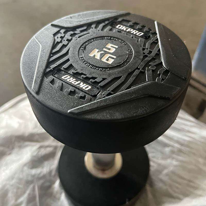 Ведущая фабрика резиновых гантелей для коммерческого фитнес-оборудования