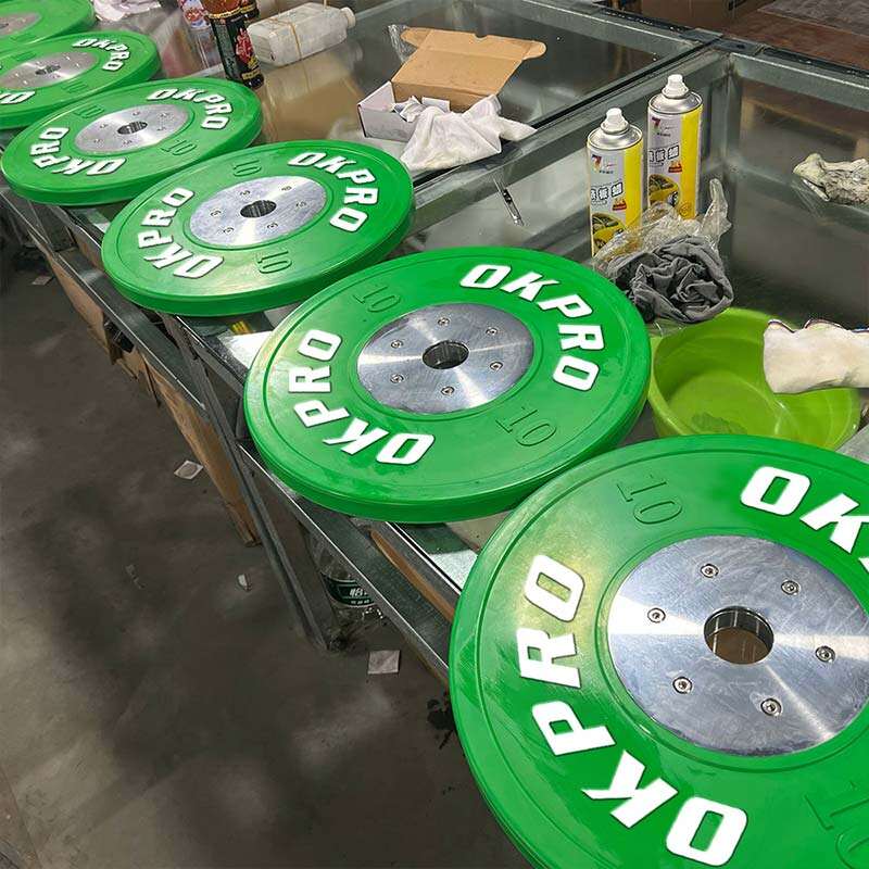 Plaques de Bumper Premium de Compétition pour Souleveurs Sérieux