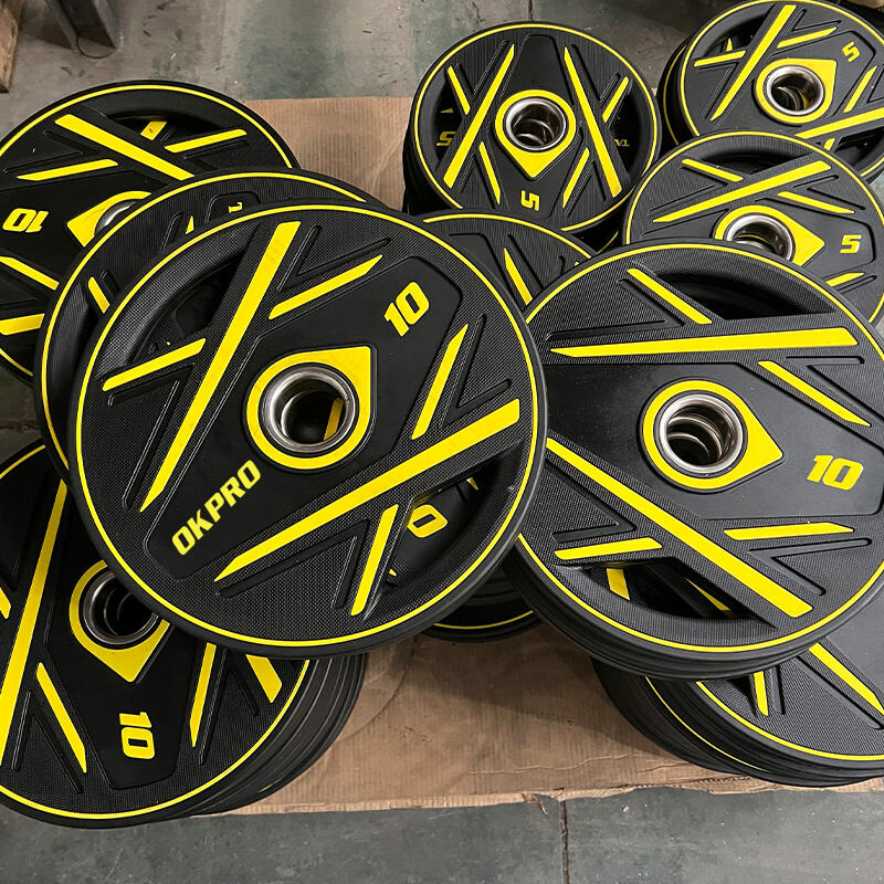 Plaques d'haltérophilie olympique premium pour des performances ultimes