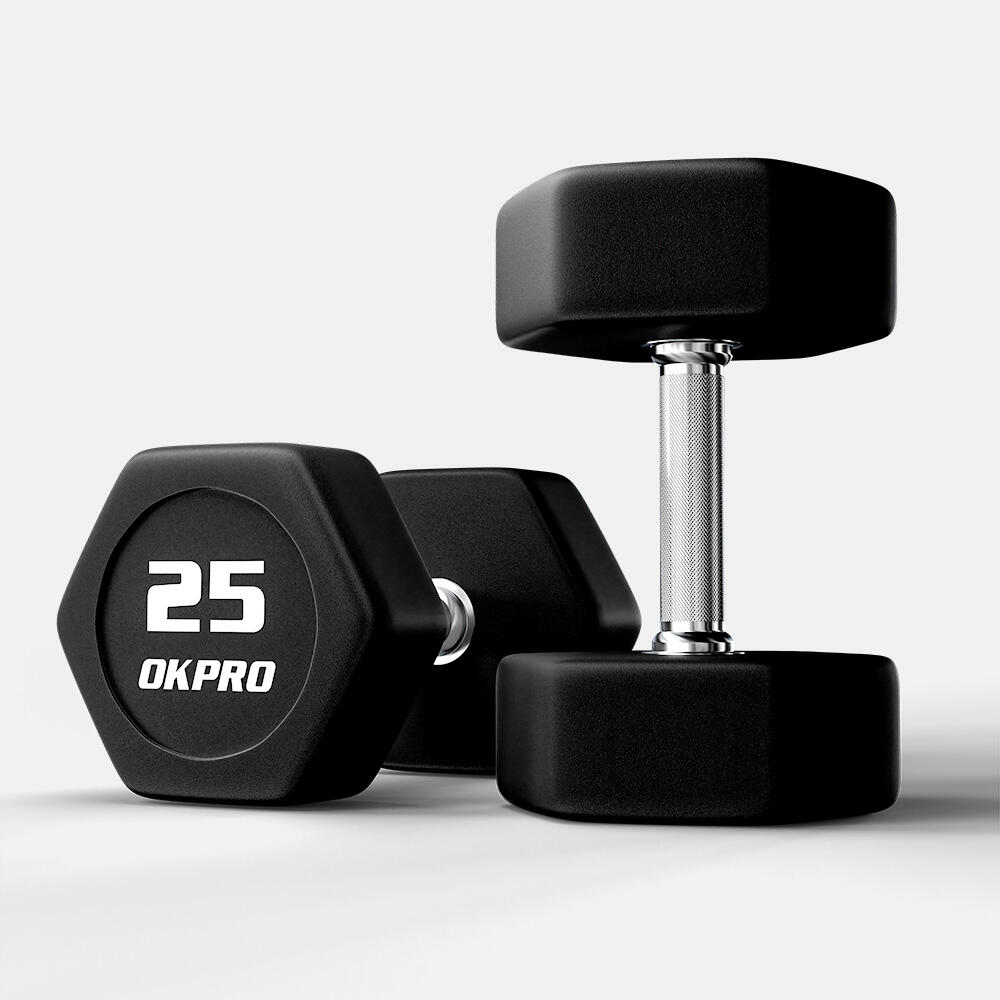 PEV Hex Dumbbells-Durable,Non-Slip & Perfect for Strength Training