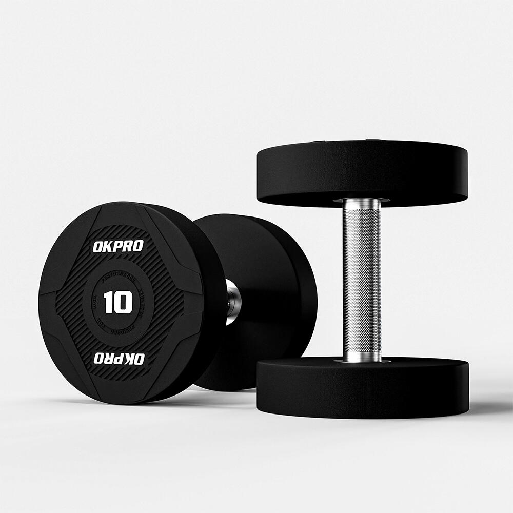 Urethane Dumbbells-Custom Wholesale Dumbbells Supplier for Gyms