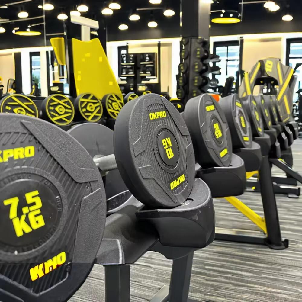 How Do Urethane Dumbbells Enhance Gym Branding and Aesthetics?