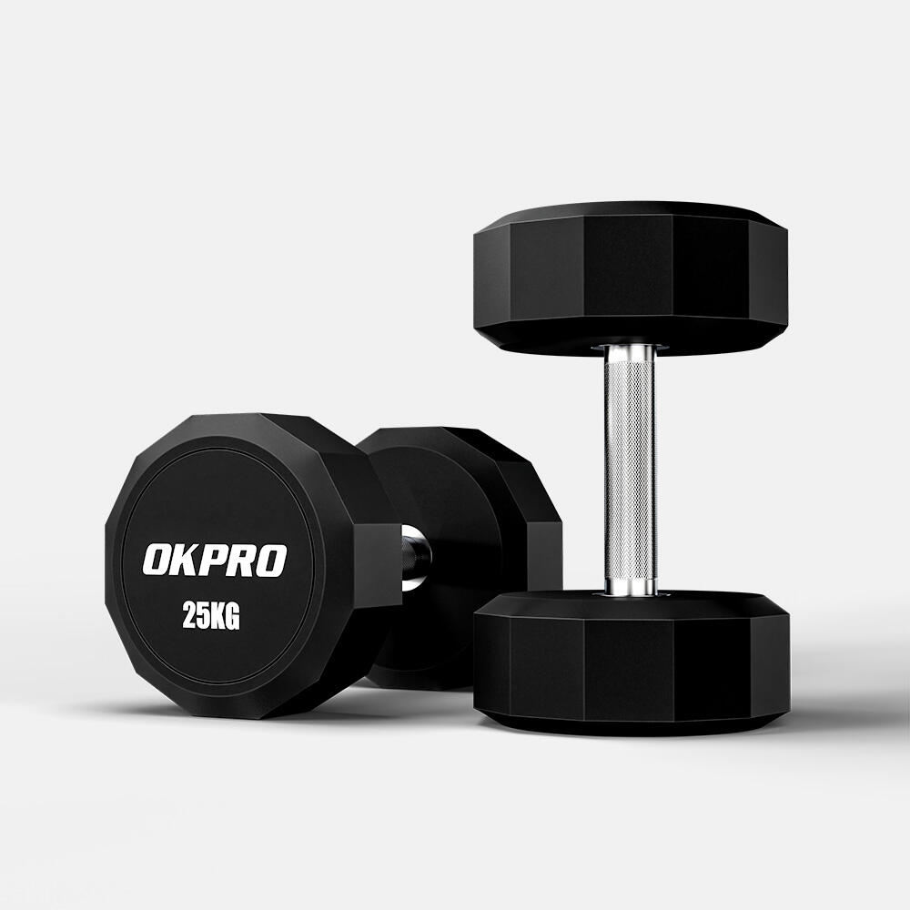 OKPRO PEV Dumbbells-Durable and Comfortable Free Weights for Strength Training