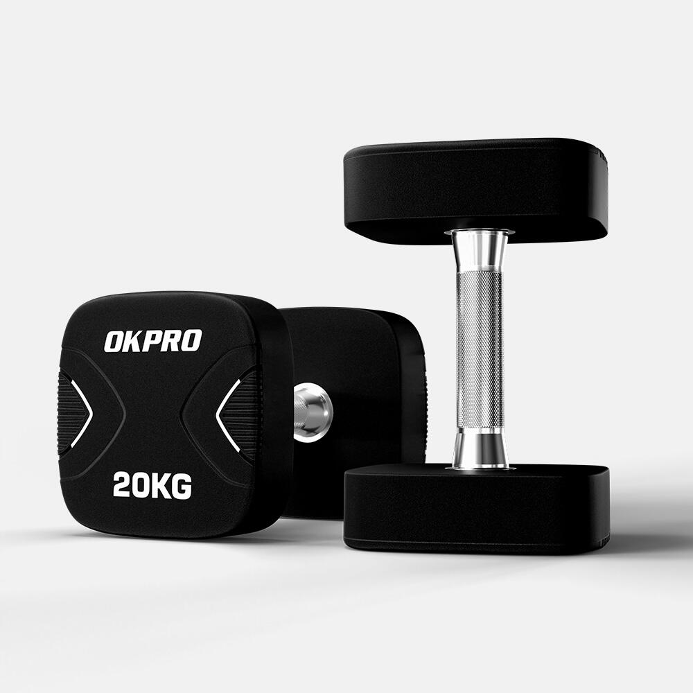 Urethane PU Dumbbells for Gym Equipment Suppliers and Fitness Centers
